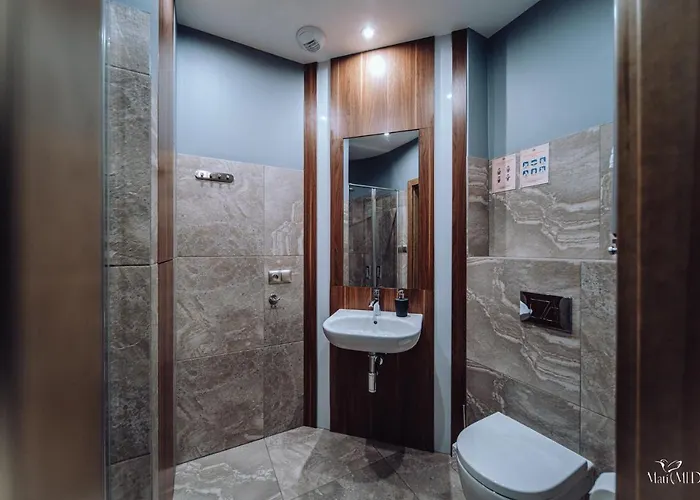 아파트 Dolina Wikingow - Z Duzym Tarasem 스클라르스카포렘바